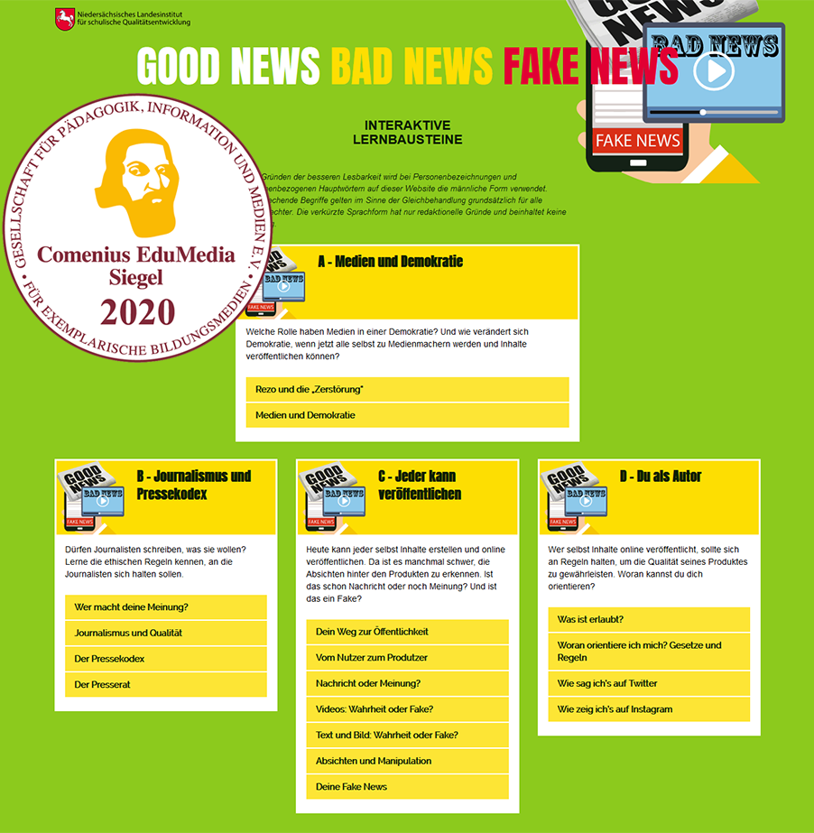 Good News - Bad News - Fake News